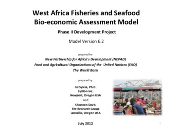 West Africa Fisheries and Seafood Bio-economic Assessment Model: Phase II Development Project, Model Version 6.2 thumbnail