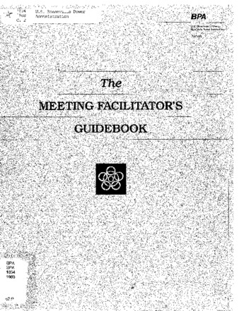 The Meeting Facilitator's Guidebook thumbnail