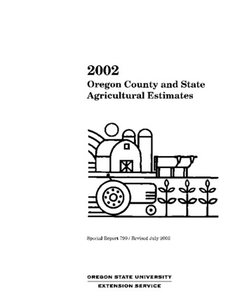 2002 Oregon county and state agricultural estimates thumbnail