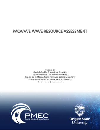 PacWave Wave Resource Assessment thumbnail