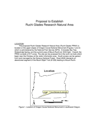 Proposal to Establish Ruchi Glades Research Natural Area thumbnail
