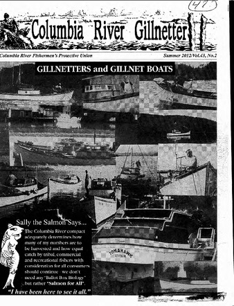 Columbia River Gillnetter ; Vol. 43, No. 2 (Summer 2012) thumbnail