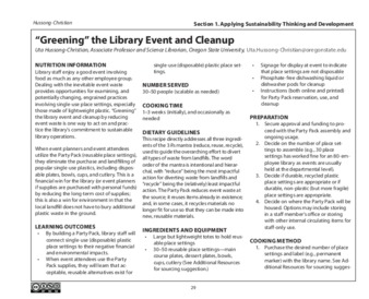 "Greening" the Library Event and Cleanup Miniatura
