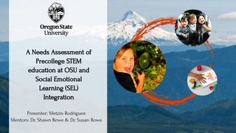 A Needs Assessment of Precollege STEM Education at OSU and Social Emotional Learning (SEL) Integration 缩图