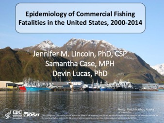 Epidemiology of Commercial Fishing Fatalities in the United States, 2000-2014 thumbnail