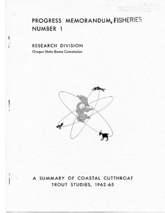 A summary of coastal cutthroat trout studies, 1962-1965 thumbnail