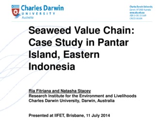 Seaweed value chain: a case study in Pantar Island, Eastern Indonesia Miniatura