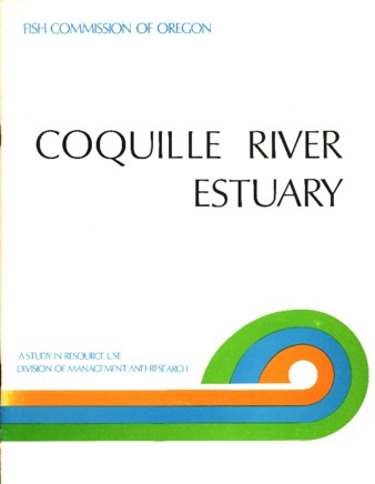 1971 Coquille River Estuary Resource Use Study thumbnail
