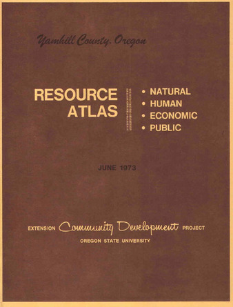 Yamhill County, Oregon : resource atlas : natural, human, economic, public thumbnail