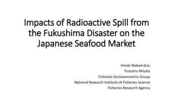 Impacts of Actual Harm and Harmful Rumors from Radioactive Spill from the Fukushima Disaster on the Japanese Seafood Market thumbnail