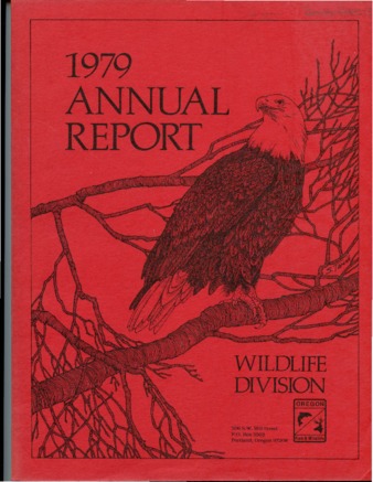 1979 Annual Report: Wildlife Division thumbnail