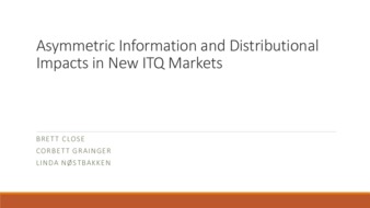 Asymmetric Information and Distributional Impacts in New ITQ Markets Miniaturansicht