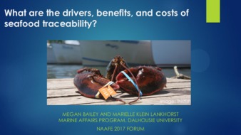 What are the Drivers, Benefits, and Costs of Seafood Traceability? Miniaturansicht