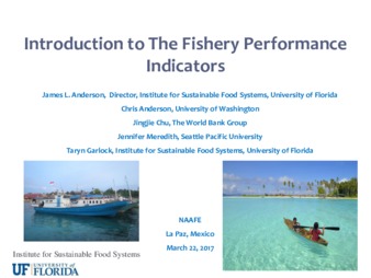 Introduction to the Fishery Performance Indicators Miniaturansicht
