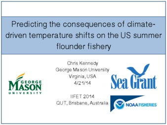 Predicting Recreational Fishery Landings Under Alternative Climate Scenarios: The US Summer Flounder Fishery Miniatura