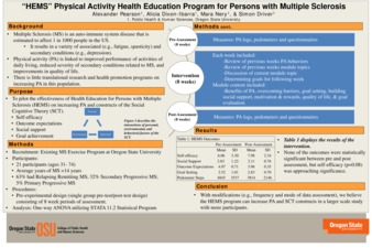 “HEMS” Physical activity health education program for persons with multiple sclerosis thumbnail