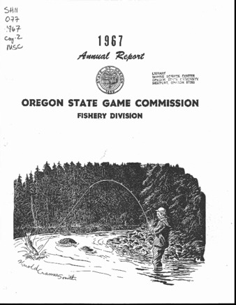 Annual report - Fishery Division : 1967 miniatura