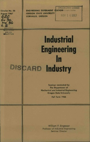 Applied Industrial Engineering Seminars, IE 407, Industrial engineering in industry Miniatura