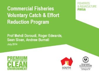South Australia’s Marine Park Catch/Effort Reduction Program – Implications for Fisheries Management thumbnail