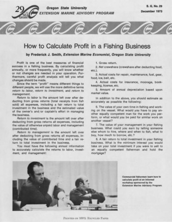How to calculate profit in a fishing business Miniaturansicht