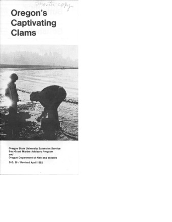 Oregon's captivating clams [1982] Miniaturansicht