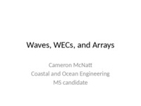 Waves, WEC, and Arrays Miniaturansicht