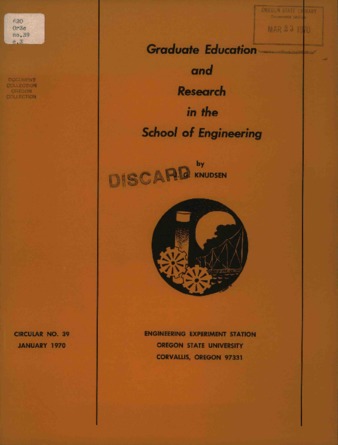 Graduate education and research in the school of engineering Miniatura