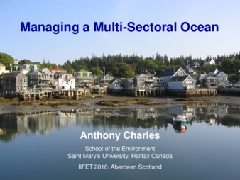 Managing a Multi-Sectoral Ocean: Economic Perspectives and Fishery Insights thumbnail