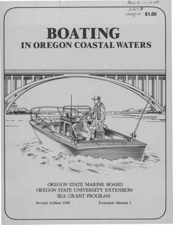 Boating in Oregon coastal waters [1988] thumbnail