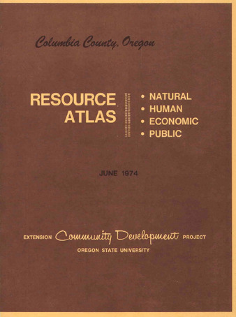Columbia County, Oregon : resource atlas : natural, human, economic, public thumbnail