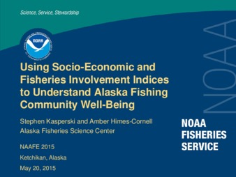 Using Socio-Economic and Fisheries Involvement Indices to Understand Alaska Fishing Community Well-Being Miniatura