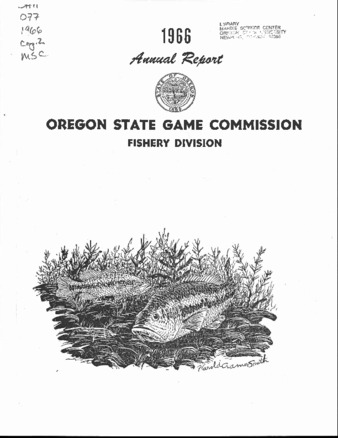 Annual report - Fishery Division : 1966 miniatura