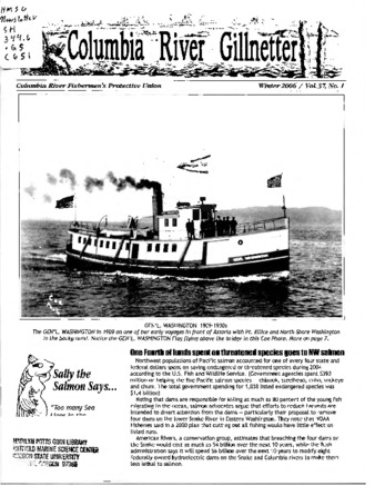 Columbia River Gillnetter ; Vol. 37, No. 1 (Winter 2006) thumbnail