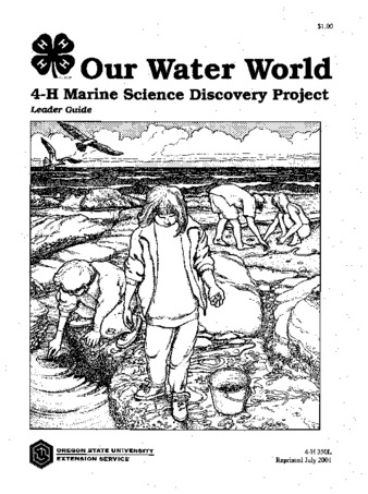 Our water world : 4-H marine science discovery project : leader guide thumbnail