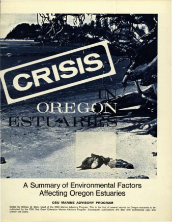 Crisis : Oregon estuaries : a summary of environmental factors affecting Oregon estuaries thumbnail