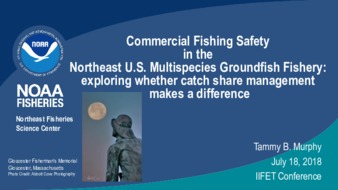 Commercial Fishing Safety in the Northeast U.S. Multispecies Groundfish Fishery: Exploring whether catch share management makes a difference thumbnail
