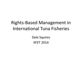 Rights Based Management in International Tuna Fisheries Miniatura