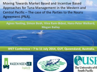 Moving Towards Market Based and Incentive Based Approaches for Tuna Management in the Western and Central Pacific - The Case of the Parties to the Nauru Agreement (PNA) Miniatura