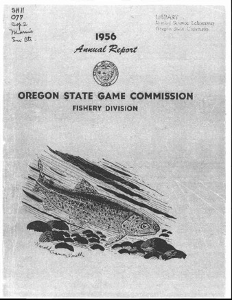 Annual report - Fishery Division : 1956 Miniaturansicht