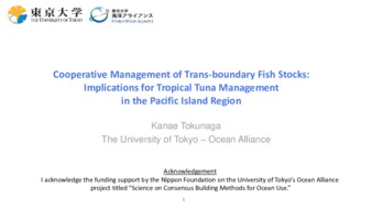 Cooperative Management of Trans-Boundary Fish Stocks: Implications for Tropical Tuna Management in the Pacific Island Region la vignette