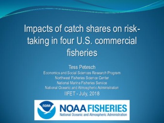 Impacts of catch shares on risk-taking in four U.S. commercial fisheries thumbnail
