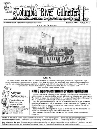 Columbia River Gillnetter ; Vol. 35, No. 1 (Summer 2004) thumbnail