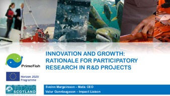 Innovation and Growth: Rationale for Participatory Research in R&D Projects thumbnail