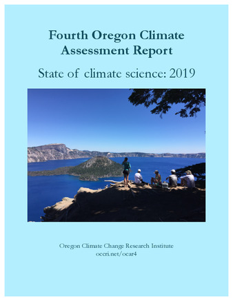 Fourth Oregon climate assessment report. State of climate science : 2019 miniatura