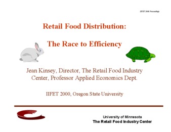 Retail Food Distribution: The Race to Efficiency thumbnail