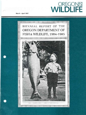Oregon Wildlife; Vol. 43 No. 1 (March-April 1987) thumbnail