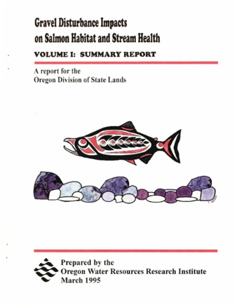 Gravel disturbance impacts on salmon habitat and stream health : volume 1 : summary report thumbnail