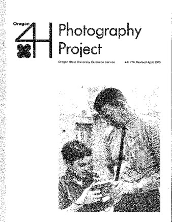 Oregon 4-H photography project [1975] la vignette