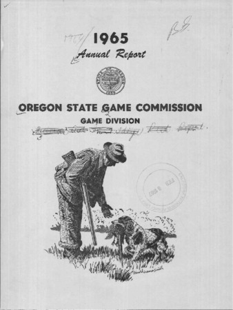 Annual report - Game Division : 1965 thumbnail