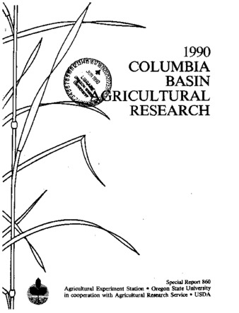 1990 Columbia Basin agricultural research 缩图